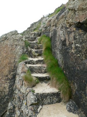 Treppe in den Felsen Treppe in den Felsen